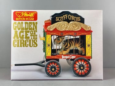 Steiff Golden Age of the Circus Bengal Tiger Wagon