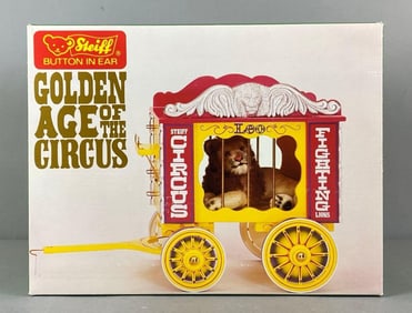 Steiff Golden Age of the Curcus Lion Wagon