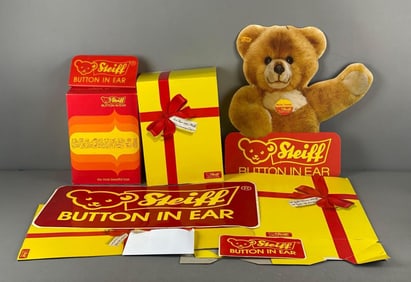 Group of Assorted Steiff Boxes and More