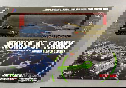 JO World of Tanks Wireless Infrared Battle Tank Toy