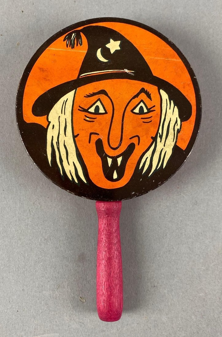 Vintage Kirchhof Newark Halloween Witch Noisemaker (1 of 3)