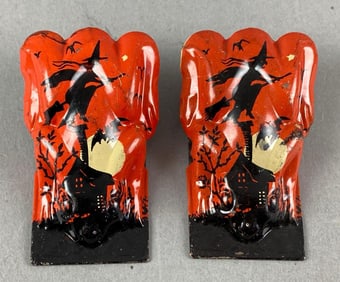 Group of 2 Vintage Halloween Frog Clickers