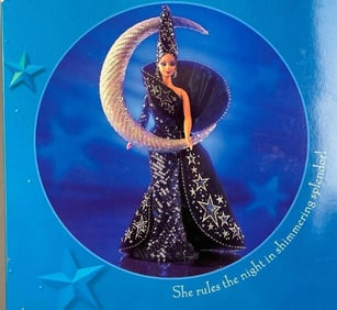 1996 Mattel Bob Mackie Moon Goddess Barbie Fashion Doll