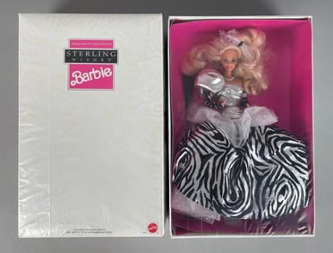 1991 Mattel Sterling Wishes Barbie Fashion Doll