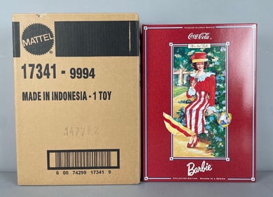 1997 Mattel Coca-Cola After the Walk Barbie Fashion Doll