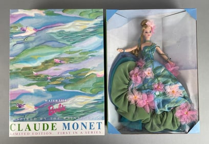 Mattel Claude Monet Water Lily Barbie Fashion Doll