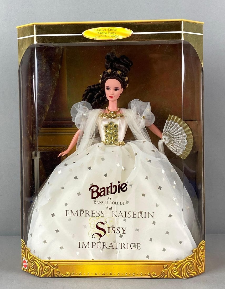 1996 Mattel Empress Kaiserin Sissy Impératrice Barbie Fashion Doll: Sealed