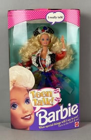 1991 Mattel Barbie Teen Talk Fashion Doll