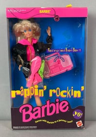 1991 Mattel Barbie Rappin Rockin Fashion Doll