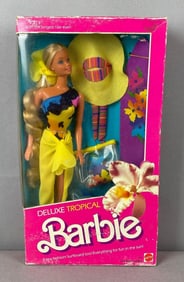 1985 Mattel Barbie Deluxe Tropical Fashion Doll