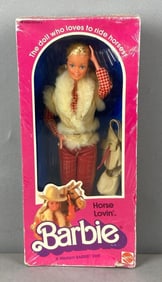 1982 Mattel Barbie Horse Lovin Fashion Doll
