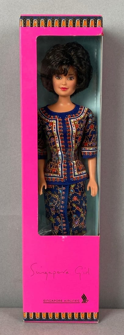 1991 Mattel Singapore Girl Fashion Doll: Sealed Singapore Airlines