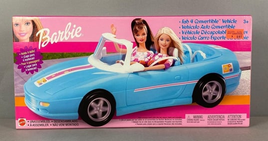 2002 Mattel Barbie Fab 4 Convertible
