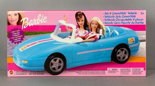 2002 Mattel Barbie Fab 4 Convertible