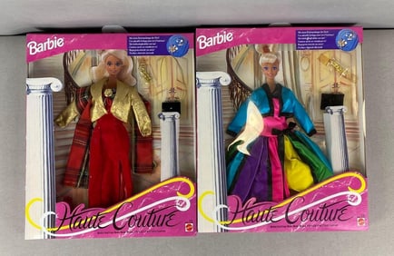 Group of 2 1994 Mattel Barbie Haute Couture Outfits