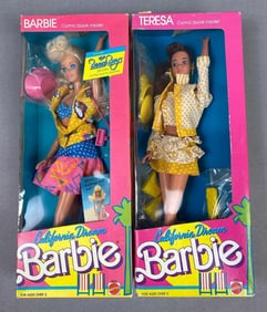 Group of 2 Mattel California Dream Barbie Fashion Dolls