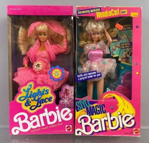 Group of 2 Mattel Barbie Fashion Dolls