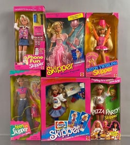 Group of 6 Mattel Skipper