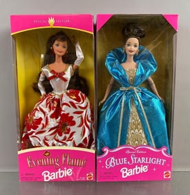 Group of 2 Mattel Barbie Fashion Dolls