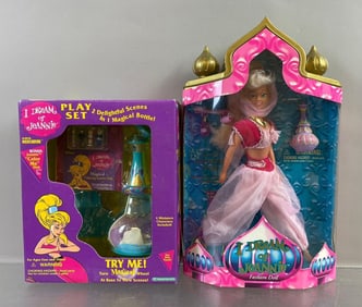 Group of 2 I Dream of Jeannie Figures