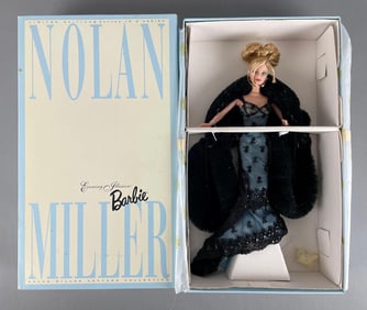 Mattel Nolan Miller Evening Illusion Barbie Fashion Doll