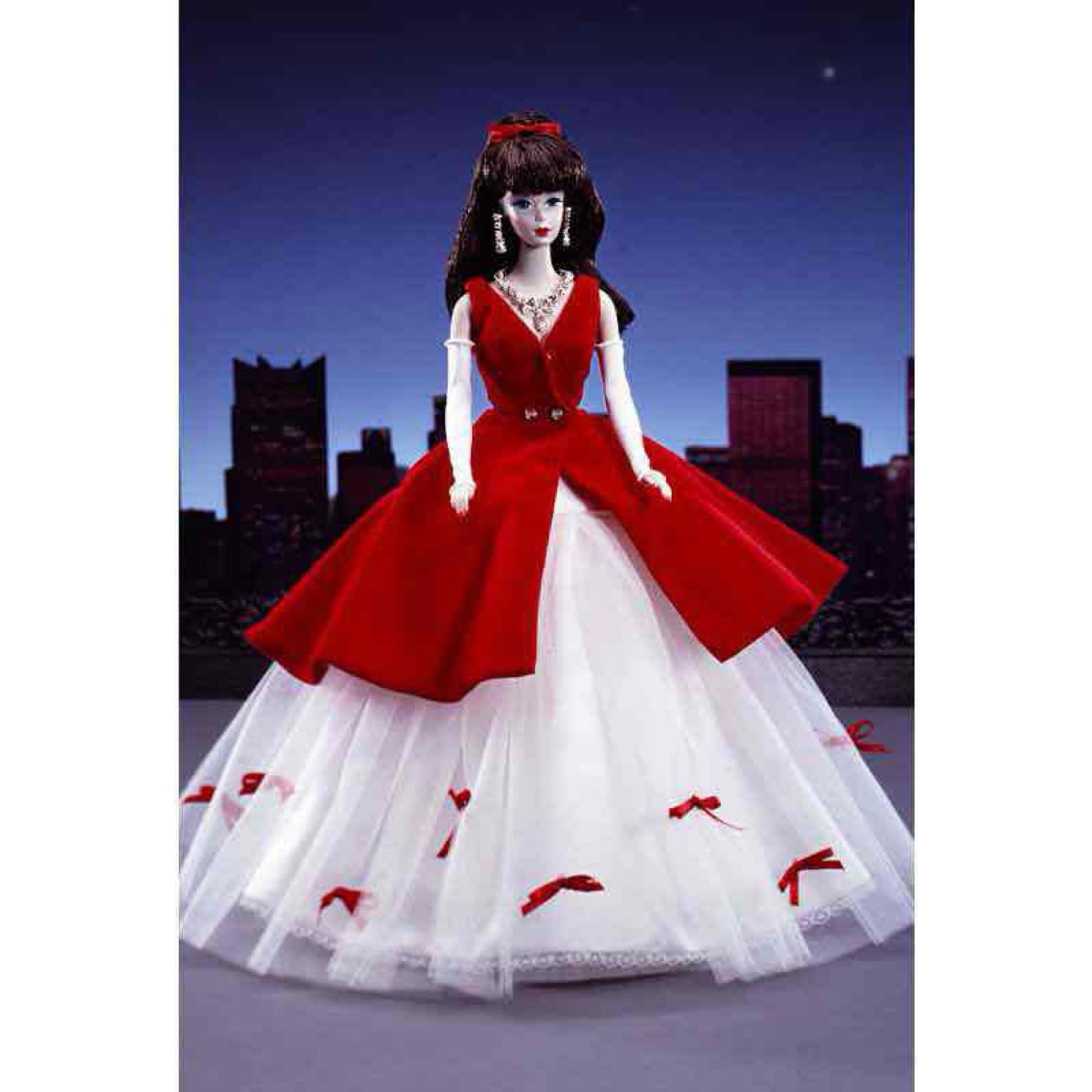 1988 Mattel Benefit Performance 1967 Porcelain Barbie Fashion Doll: Limited edition Barbie porcelain collection
