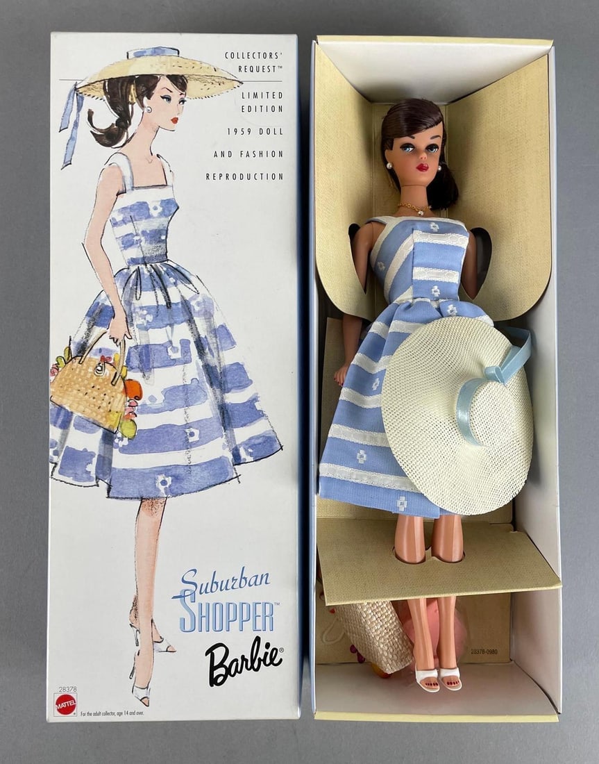 Mattel Suburban Shopper Barbie Fashion Doll: 2000 limited edition reproduction