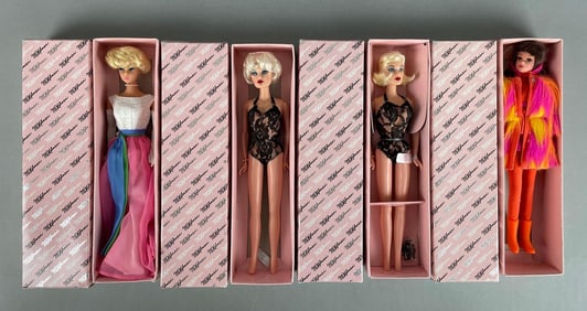 Group of Mikelman Retro Charice Fashion Dolls