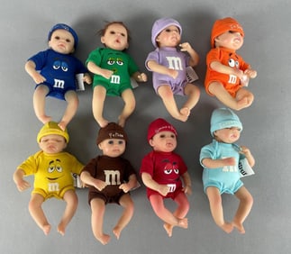 Group of 2008 Ashton Drake M and M Baby Dolls