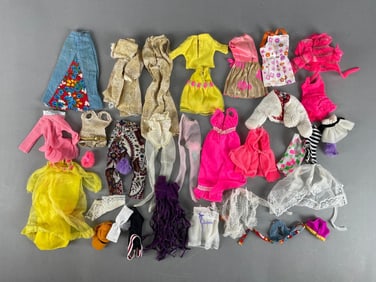 Group of Mattel Barbie Fashion Doll Clothing