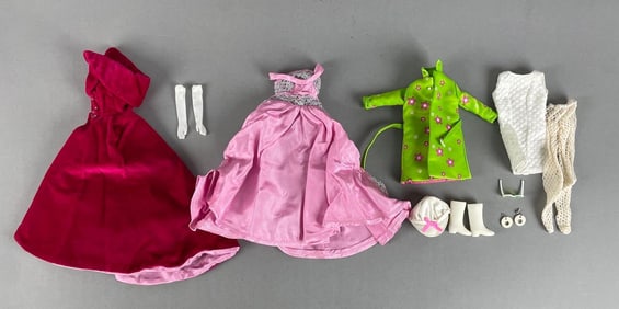 Group of Mattel Barbie Fashion Doll Clothing
