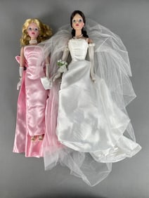 Group of 2 Numbered Susan Wakeen Fashion Dolls