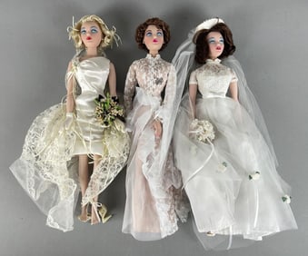 Group of Gene Marshall Wedding Fashion Dolls