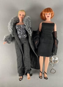 Group of 2 Fashion Dolls