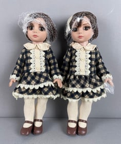 Group of 2 2012 Effanbee Patsy Jointed Dolls