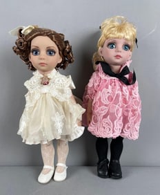 Group of 2 2012 Effanbee Patsy Jointed Dolls