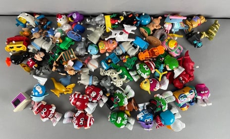 Group of Wind-Up Toys and More