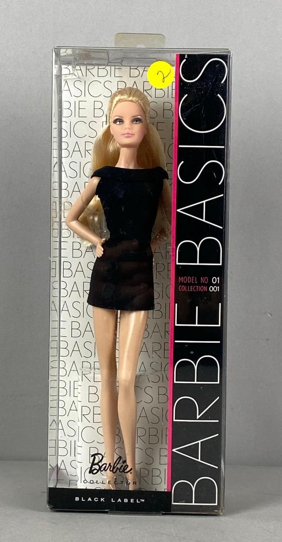 2009 Mattel Barbie Basics Fashion Doll No. 01: Black label, collection 001, sealed