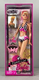 2008 Mattel Bathing Suit Then and Now Barbie Fashion Doll