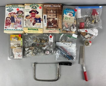 Group of Assorted Miniature Doll Items