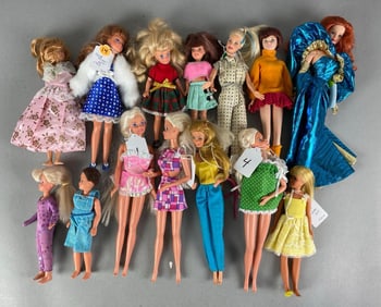 Group of Assorted Mattel Fashion Dolls