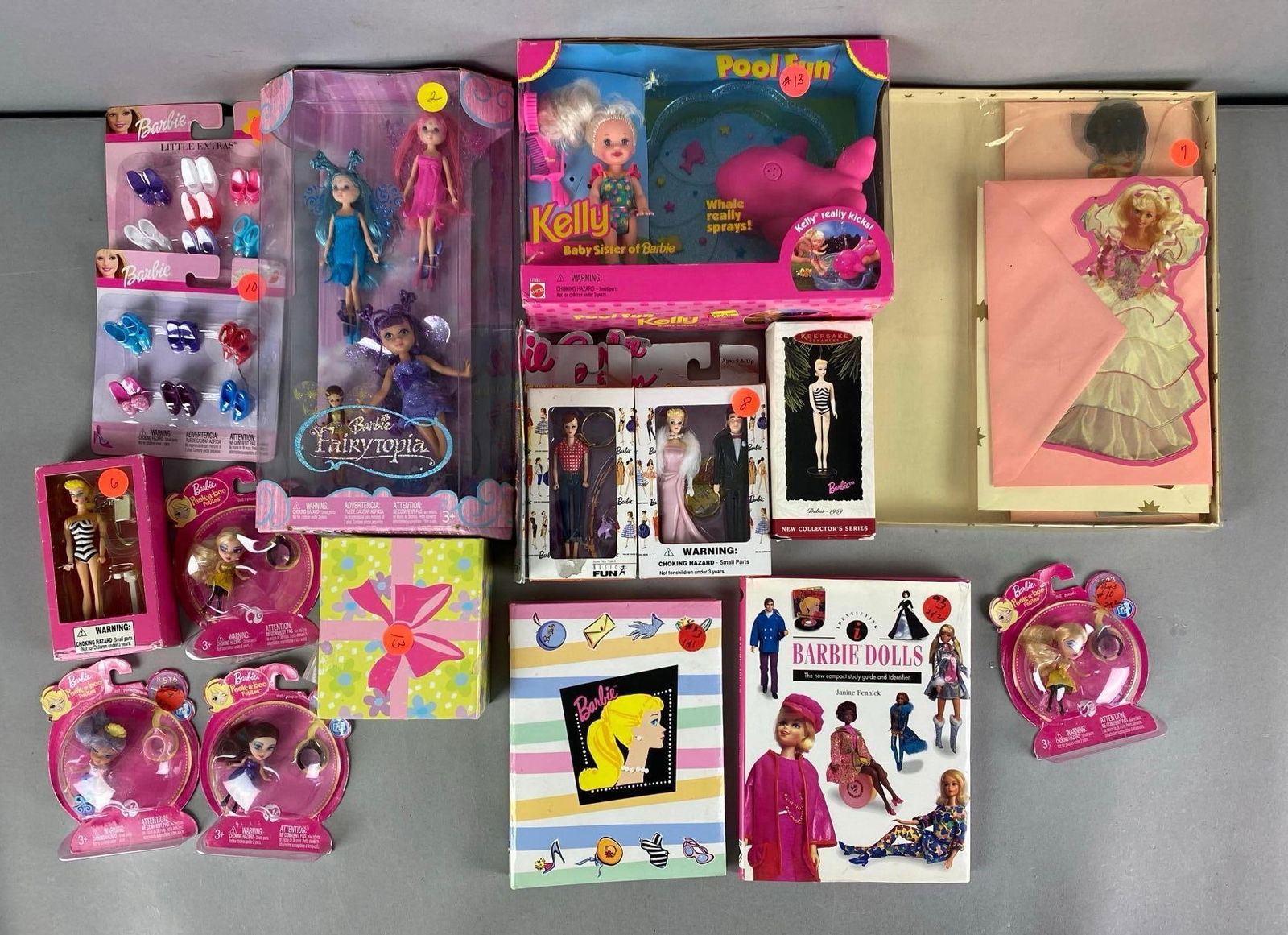 Group of Assorted Mattel Barbie Items (1 of 3)