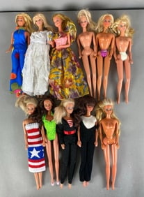 Group of Assorted Mattel Barbie Fashion Dolls