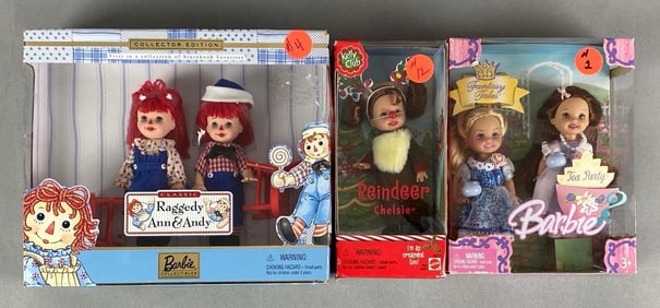 Group of Assorted Mattel Fashion Dolls