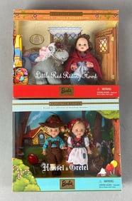 Group of 2 Mattel Storybook Fashion Doll Giftset