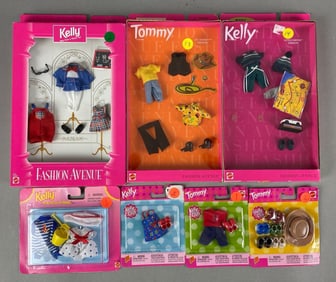 Group of Mattel Kelly And Tommy Clothing