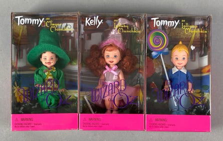 Group of Mattel Wizard of Oz Fashion Dolls