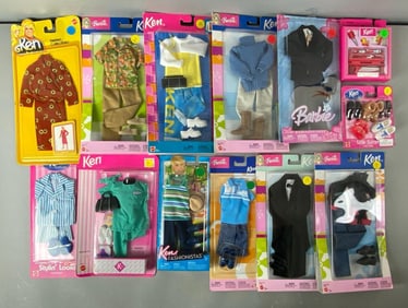 Group of Mattel Fashion Doll Clothing and Accessories