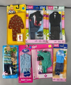 Group of Mattel Fashion Doll Clothing and Accessories
