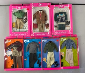 Group of Mattel Fashion Doll Clothing and Accessories